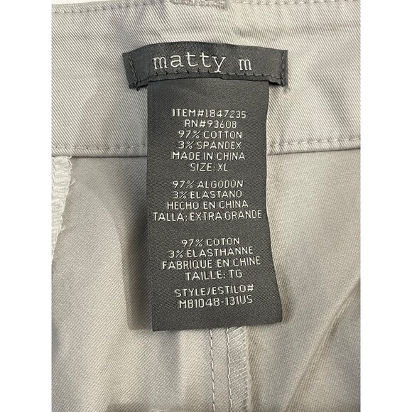 Matty M NWT Women’s Bermuda Shorts - Stretch Casual Knee Length Shorts, XL - Picture 9 of 11